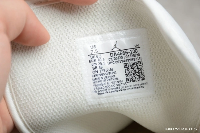 Kicked Out Shoe Store 1 Textures Air Jordan Mid Blue DA4666-100 Mixed 0717